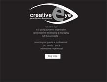 Tablet Screenshot of creative-eye.info